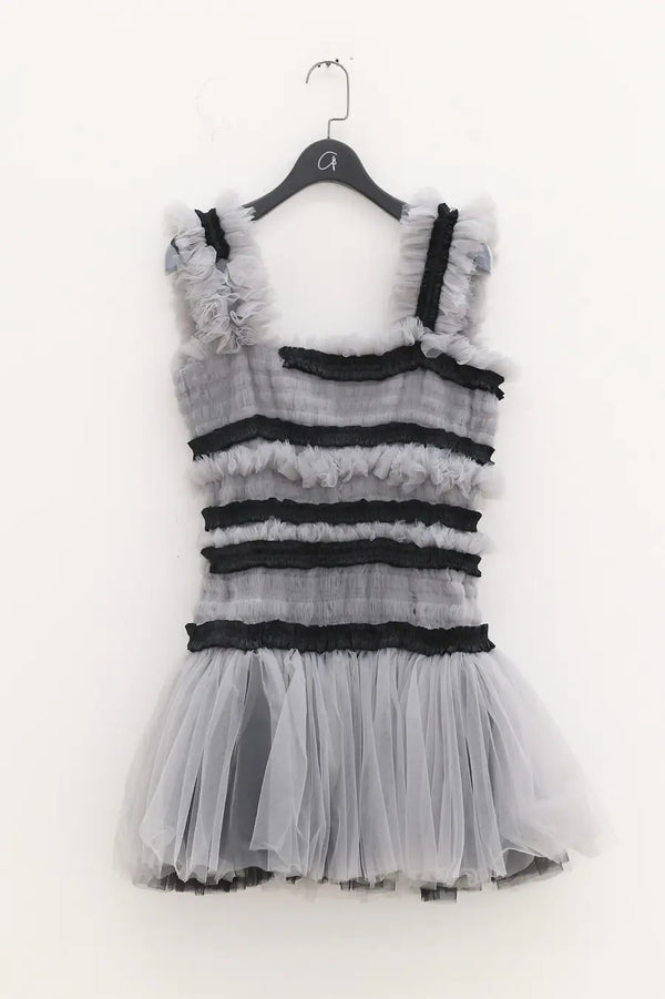 CAROLINE HU Tightly Protruding Waist Dress SS22GYD06